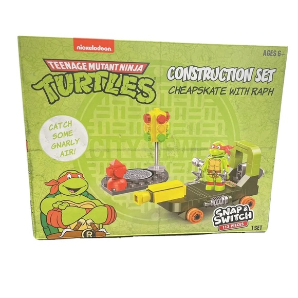 2X~NICKELODEON~CONSTRUCTION SET~TEENACE MUTANT NINJA~193 Pieces (#8839) - Picture 5 of 8